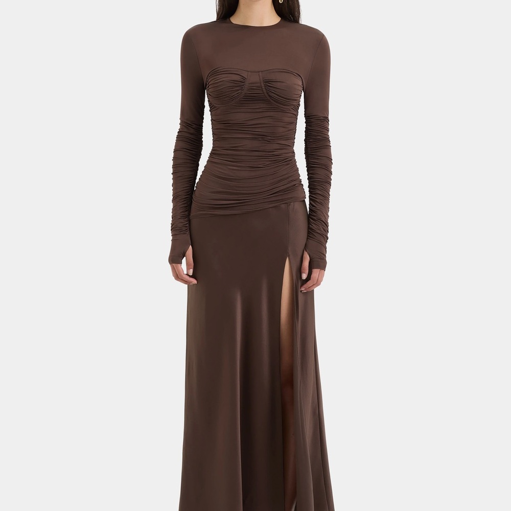 SIR. Alessia Draped Gown